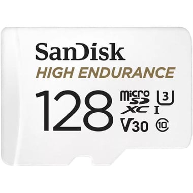SanDisk High Endurance MicroSDXC, 128 GB