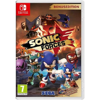 Sonic Forces ‎-‎ Bonus Edition، سويتش لايت‎/‎ لعبة سويتش، أكشن ومغامرة بطاقة ألعاب