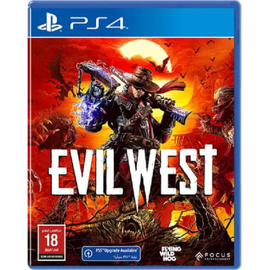 Evil West، لعبة بلايستيشن 4، أكشن ومغامرة اسطوانة بلوراي