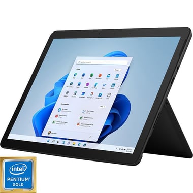 Microsoft Surface Go 3 2-in-1 Laptop - Convertible, 10.51", Intel Pentium Gold, 8 GB RAM, 128 GB, Windows 11 Home (S Mode), Folder