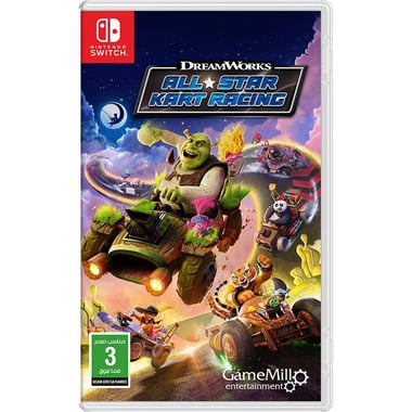 DreamWorks All-Star Kart Racing, Switch/Switch Lite (Games), Racing, Game Card