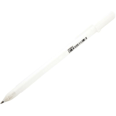 ساكورا جلي رول قلم حبر جل، أبيض  لون الحبر، 0‎.8‎ MM، رأس  حبر كروية،