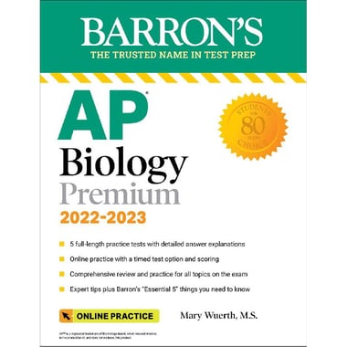 Barron's AP Biology Premium، 2022-23