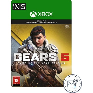 Digital Code, Gears 5, Xbox Series X/Xbox Series S/Xbox One/Windows 10 (Games), Action & Adventure, ESD (Delivery by Email)