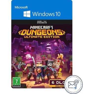 Digital Code, Minecraft Dungeons - Ultimate Edition, Windows (Games), Action & Adventure, ESD (Delivery by Email)