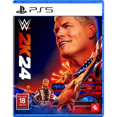 WWE 2K24 - Standard Edition, PlayStation 5 (Games), Sports, Blu-ray Disc