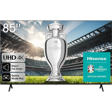 Hisense 85" Smart TV, 4K Ultra HD, LED, Black, 85A6K