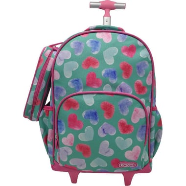 Roco Hearts 3-Colour Trolley Bag with Accessory, for 15.6" (Device)