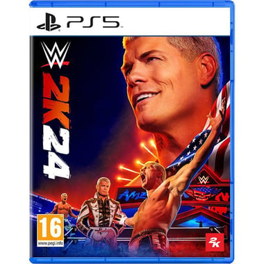 WWE ‎2‎K24، لعبة بلايستيشن 5، رياضية اسطوانة بلوراي
