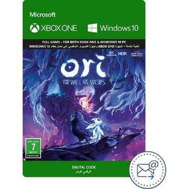 Digital Code, Ori and the Will of the Wisps, Xbox One/Windows 10 (Games), Action & Adventure, ESD (Delivery by Email)