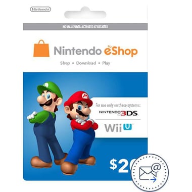 Nintendo eShop 20$ Game Payment and Recharge Card (Delivery by eMail),