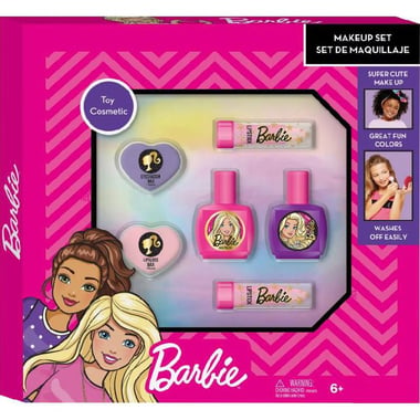 Barbie Cool Make-Up! Cosmetics & Fashion Activity Set, English, 6 Years and Above