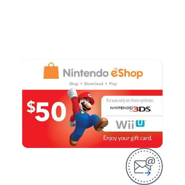 Nintendo 50$ eShop Payment and Recharge Card (Delivery by eMail), Digital Code (KSA)