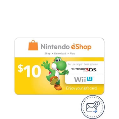 Nintendo 10$ eShop Payment and Recharge Card (Delivery by eMail), Digital Code (KSA)
