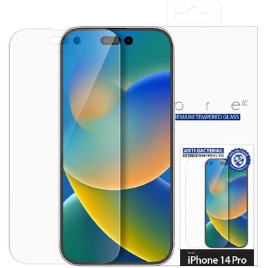 Araree Sub Core Smartphone Screen Protector, Tempered Glass, for iPhone 14 Pro