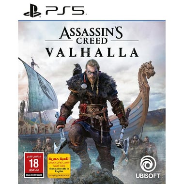 Assassin's Creed: Valhalla، لعبة بلايستيشن 5، أكشن ومغامرة اسطوانة بلوراي