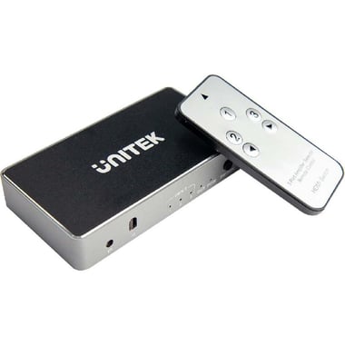 Unitek 4K HDMI 1.4b Switch 3 In 1 Out AV Adapter