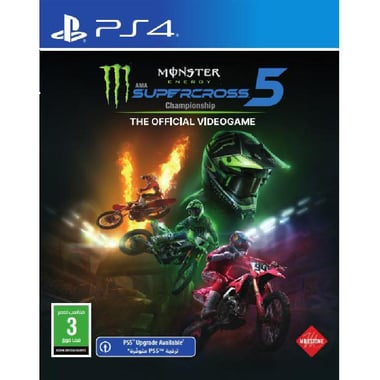 Supercross 2, PlayStation 4 (Games), Racing, Blu-ray Disc