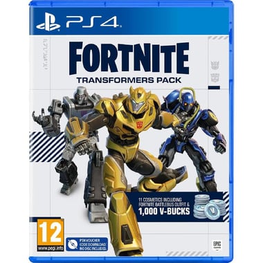 Fortnite ‎-‎ Transformers Pack، لعبة بلايستيشن 4، أكشن ومغامرة اسطوانة بلوراي