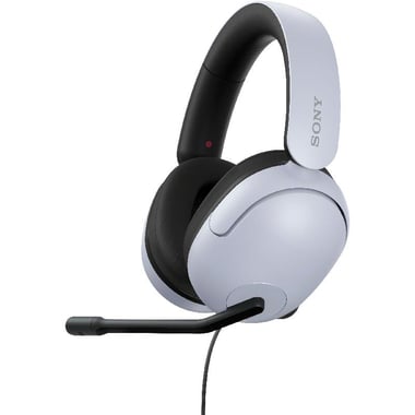 Sony Advanced Gaming Headset, Wired, Unidirectional Microphone, White/Black