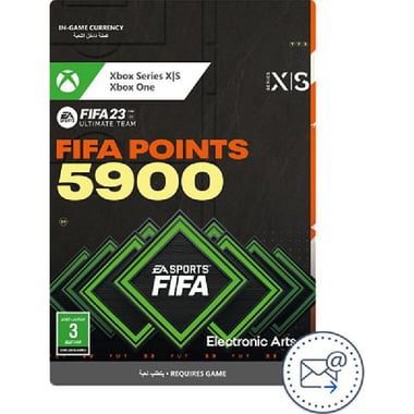 Microsoft 5900 Points Game Payment and Recharge Card (Delivery by eMail), Digital Code (KSA)