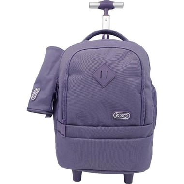 Roco Basic Trolley Bag with Accessory, for 14.1"/13.9" (Device), Purple