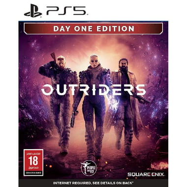 Outriders Standard Edition, PlayStation 5 (Games), Racing, Blu-ray Disc