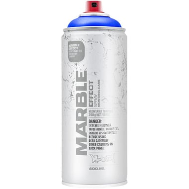 MONTANA-CANS Marble Effect Spray Paint, Blue, 400.00 ml ( 14.08 oz )