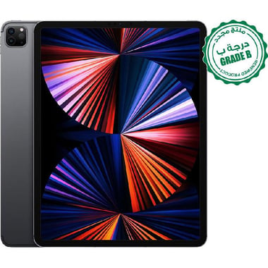 Renewed Grade B Apple iPad Pro 12.9 - 2021 Tablet - 5G, 12.9", 128 GB, Octa Core, Space Grey