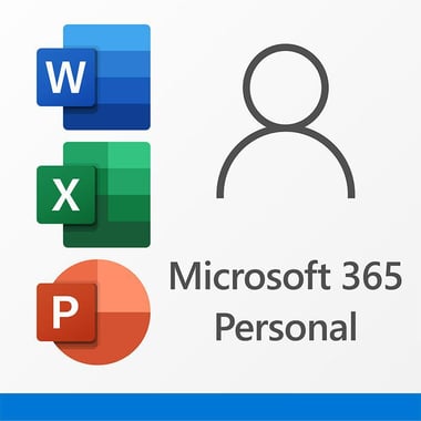 مايكروسوفت 15 شهور ‎-‎ 365: برسونال، انجليزي‎/‎عربي، مستخدم واحد، قسيمة الكترونية
