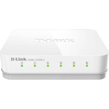 D-Link DGS-1005A Network Switch, 5 Port (LAN), 5 Port (GbE)