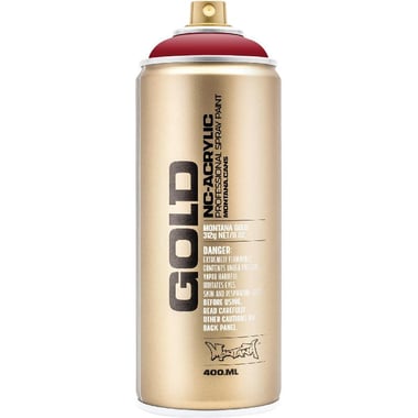 MONTANA-CANS Gold NC-Acrylic Spray Paint, Brick, 400.00 ml ( 14.08 oz )