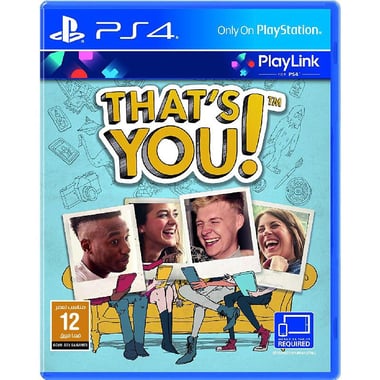 That's You (PlayLink), PlayStation 4 (Games), Party, Blu-ray Disc