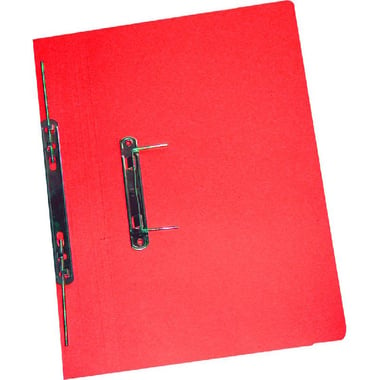 Eastlight Jiffex Flat File Folder, F4, Twin Coil Mechanism, Red