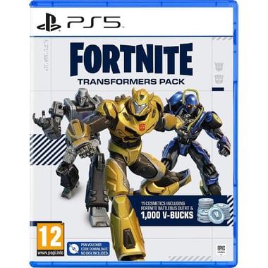 Fortnite - Transformers Pack, PlayStation 5 (Games), Action & Adventure, Blu-ray Disc