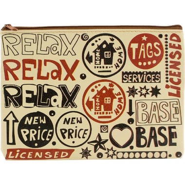 Relax Zip Pouch, A5, Single Pocket