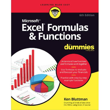 Microsoft Excel Formulas & Functions for Dummies، ‎6‎th Edition