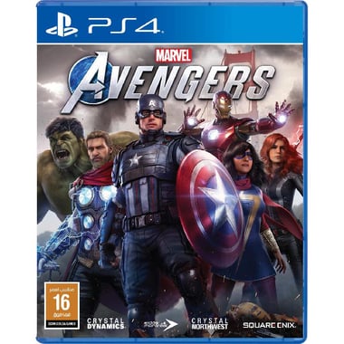 Marvel Avengers, PlayStation 4 (Games), Action & Adventure, Blu-ray Disc