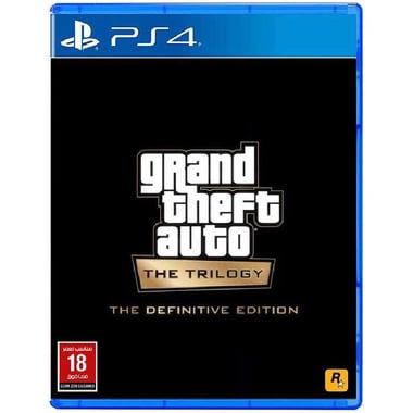 Grand Theft Auto: The Trilogy، لعبة بلايستيشن 4، أكشن ومغامرة اسطوانة بلوراي