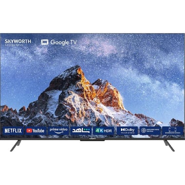 Skyworth 75" Smart TV, 4K Ultra HD, DLED, Black, SUE9350F
