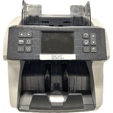 Banknote Counter, 900 Notes/Minute, 200 Notes - Stacker Capacity, for All Currencies (Sorted), Black/Grey