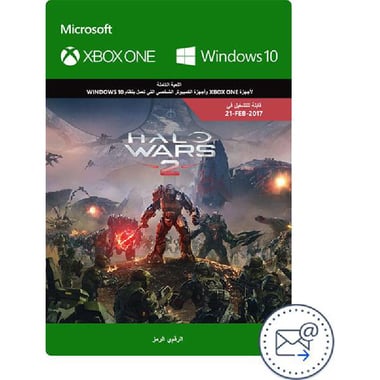 كود رقمي Halo Wars ‎2‎ ‎-‎ Standard Edition، Xbox One‎/‎Windows ‎10‎ (Games)، المحاكاة والاستراتيجية ESD (يرسل بالايميل)