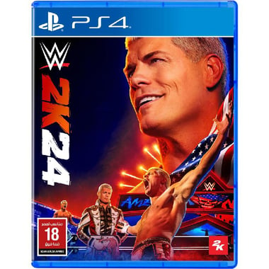 WWE 2K24 - Standard Edition, PlayStation 4 (Games), Sports, Blu-ray Disc