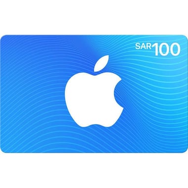 ابل iTunes 100 ريال بطاقة هدايا App Store & iTunes، (بالبريد الالكتروني)