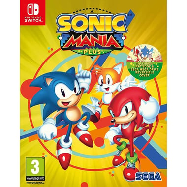 Sonic Mania, Switch/Switch Lite (Games), Action & Adventure, Game Card