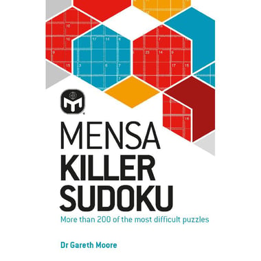 Mensa: Killer Sudoku - More than 200 of The Most Difficult Puzzles