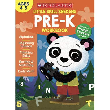 Little Skill Seekers: Pre-K Workbook, Ages 4-5
