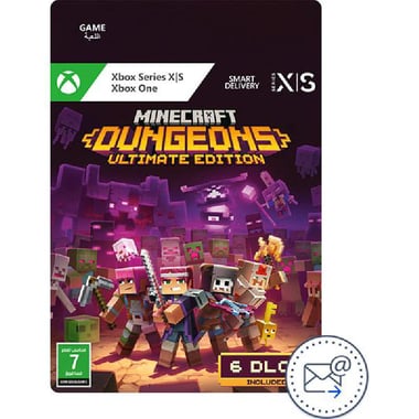 Digital Code, Minecraft Dungeons - Ulimate Edition, Xbox One/Xbox Series X (Games), Action & Adventure, ESD (Delivery by Email)