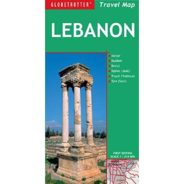 Lebanon (Globetrotter Travel Map)
