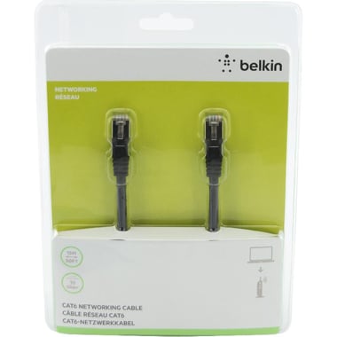 Belkin CAT.6 Patch UTP Network Cable, RJ-45, 15.00 m ( 16.40 yd )